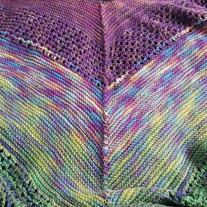 @BirdiesKnits Cotton Yarn Shawl