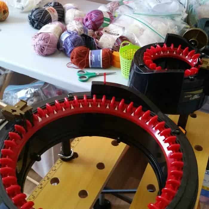 Addi Express Knitting Machines image by @melsnattyknits on Instagram