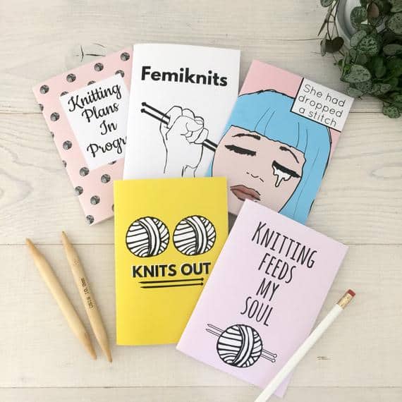 Mini Knitting Notebooks