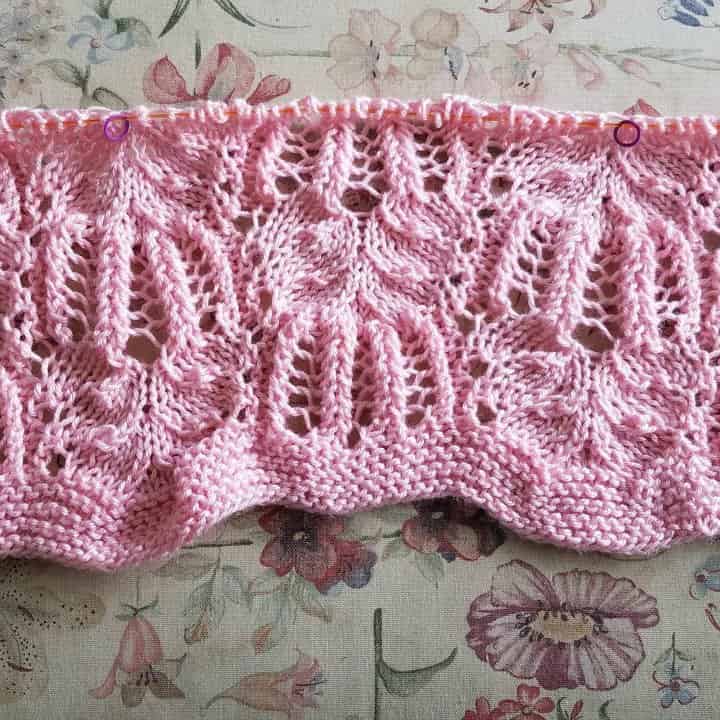 Manta de bebé de punto @CrystalTeaKnits