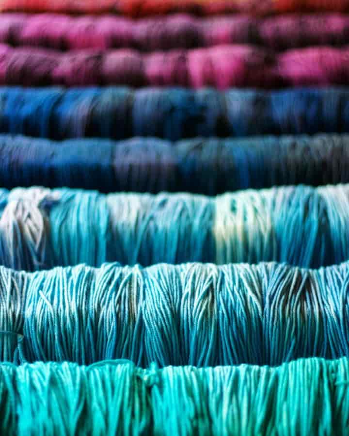 Tanis Fiber Arts Hand dyed yarns