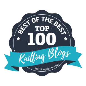 Top 100 Knitting Blogs Badge