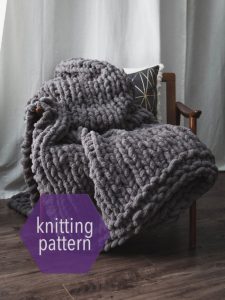 Chunky Blanket Knitting Patterns: Try A Chunky Knit Throw