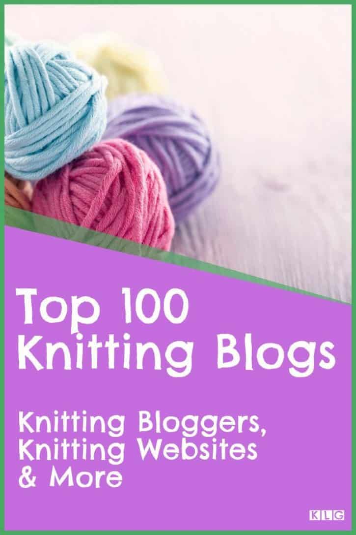 Knitting Blogs Pin