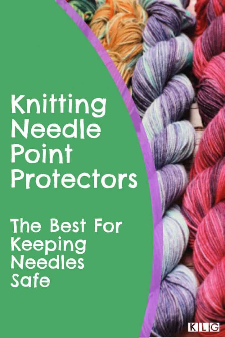 Knitting Needle Point Protectors Pin