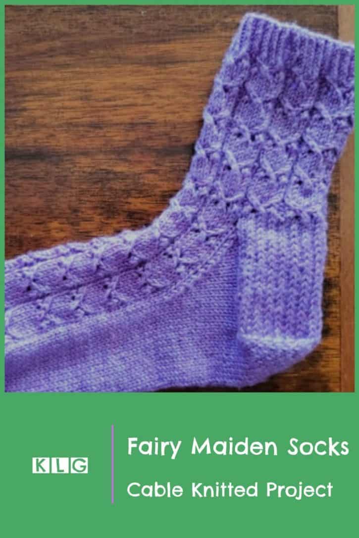 Fairy Maiden Socks Pin