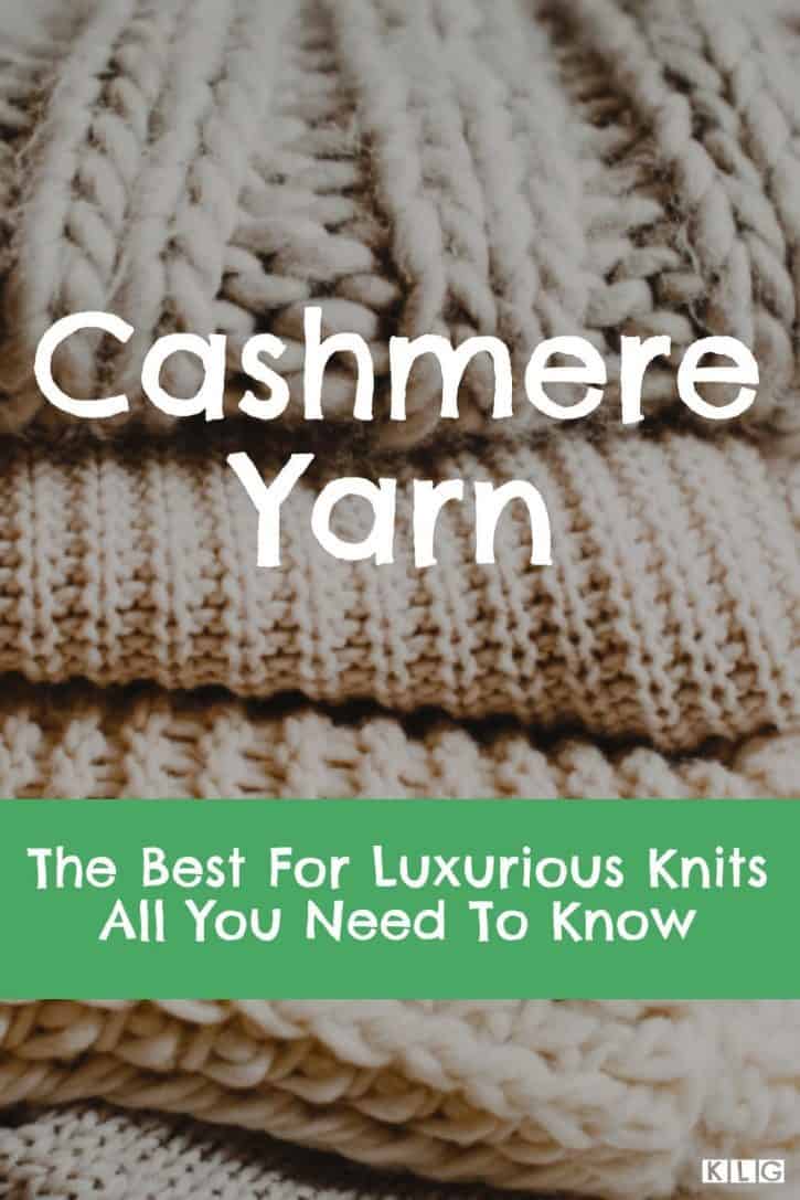 KLG Cashmere Yarn Pin
