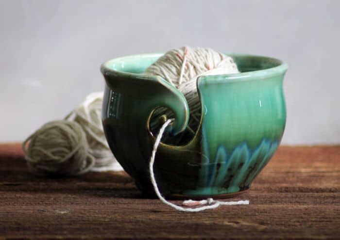 Rainbow Trout Yarn Bowl