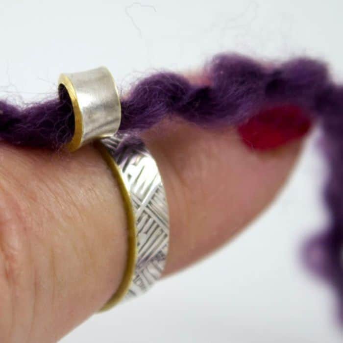 Knitting Ring By ItsVera