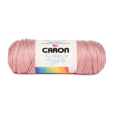 Caron Simply Soft Yarn in Pink