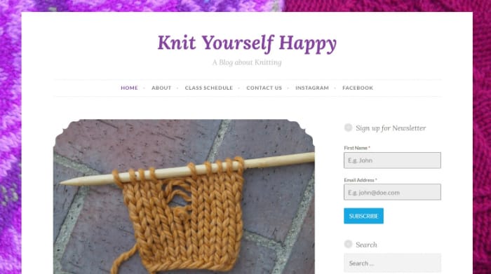 Knit Yourself Happy