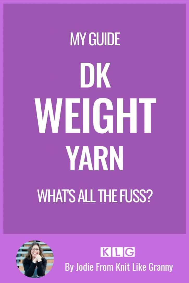 DK Weight Yarn Pin