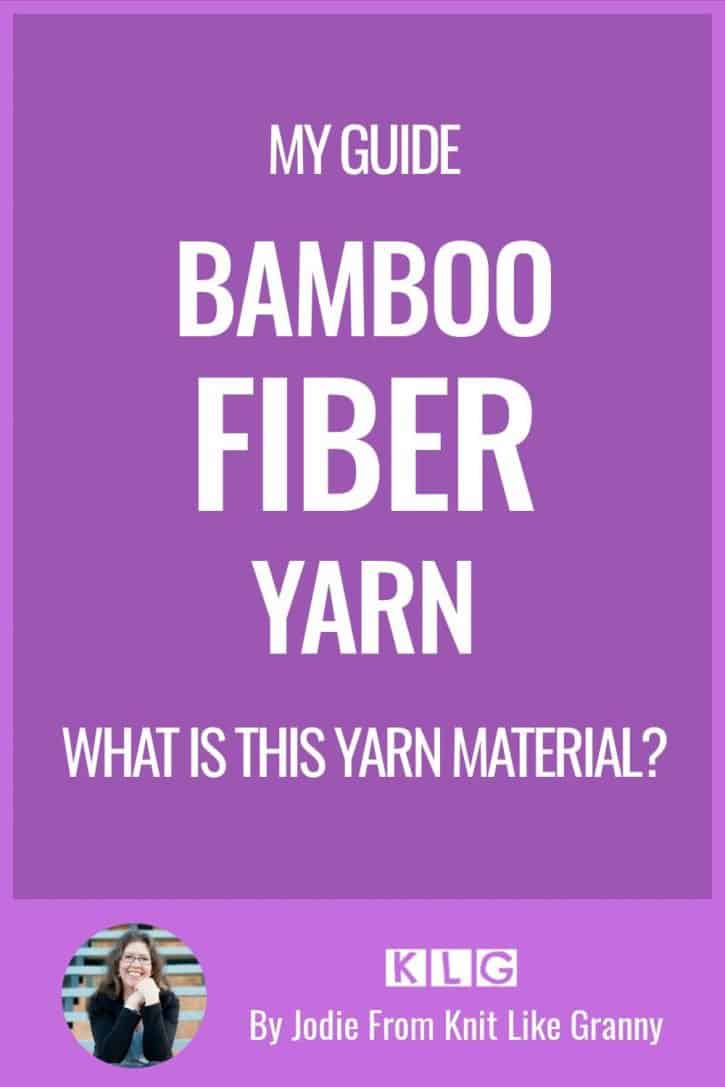 Bamboo Yarn Pin