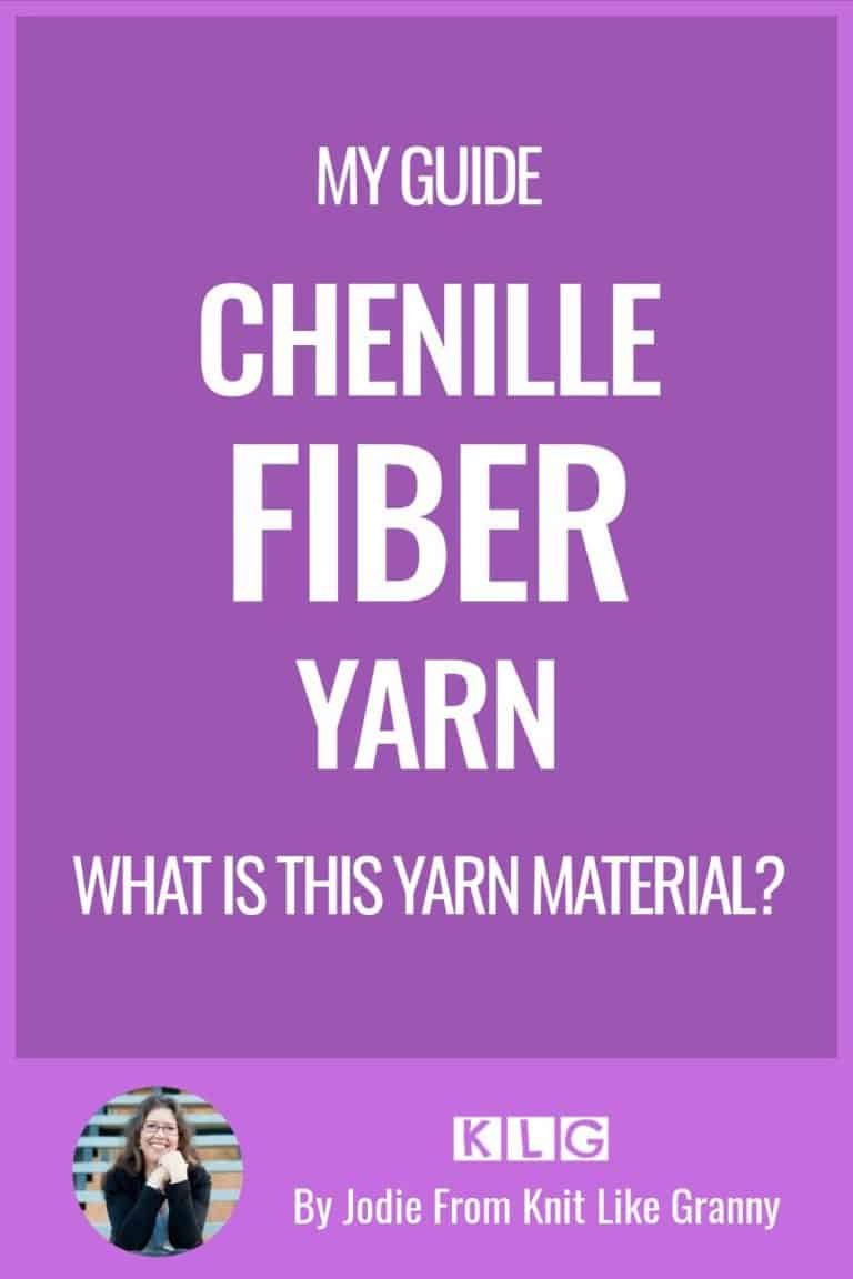 Chenille Yarn Guide To This Yarn Material & Best Uses