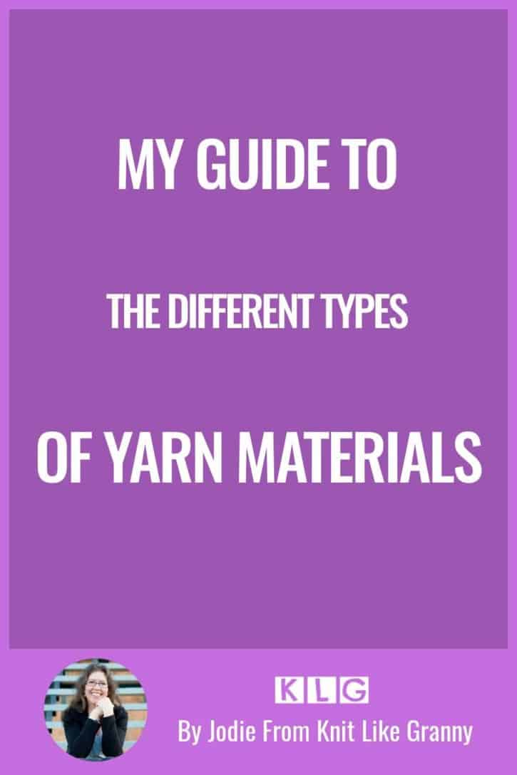 Yarn Types Pin