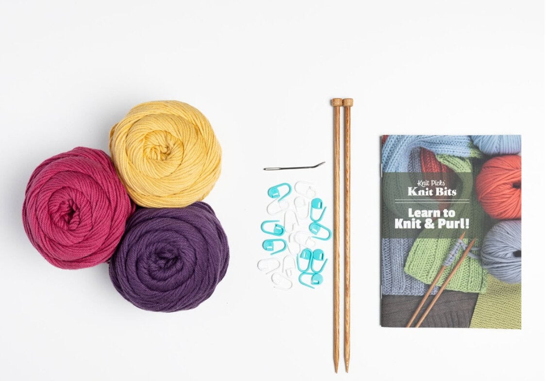 Knit Picks Knit & Purl Dishcloths Kit