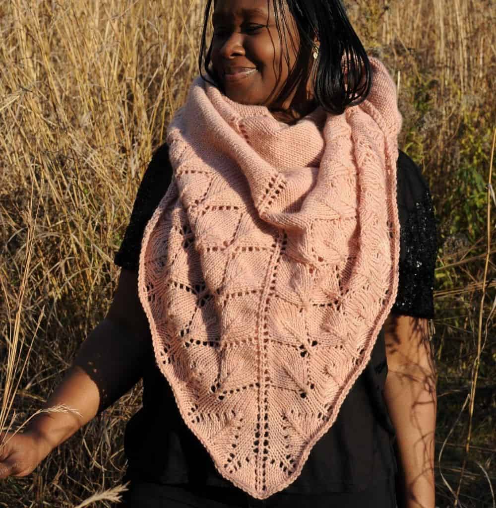 Falley Shawl by LaKnitsApparel